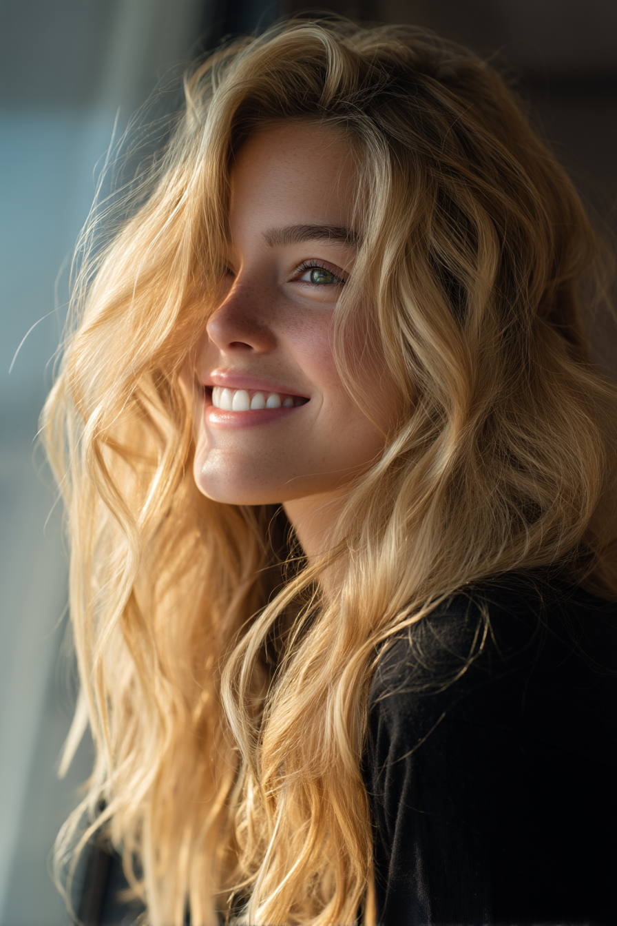 Легкие лейсы с использованием Dyson Airwrap Complete